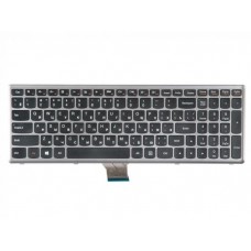 Клавиатура [Lenovo IdeaPad U510, Z710] [25205680] Black, Grey frame, Backlight донор