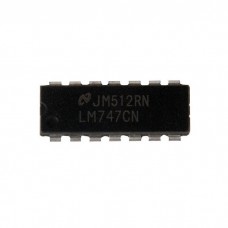 LM747CN операционный усилитель Texas Instruments MDIP-14