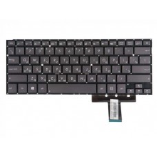 0KNB0-3620RU00 клавиатура для ноутбука Asus Zenbook UX31, UX31A, UX31E, UX31LA, UX32, UX32A, UX32LA, UX32LN, UX32V, UX32VD, U38D, U38DT, U38N, серая без рамки, гор. Enter