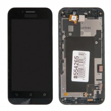 ZC451TG дисплей в сборе с тачскрином и передней панелью для Asus для ZenFone Go ZC451TG б/у, с разбора, царапины