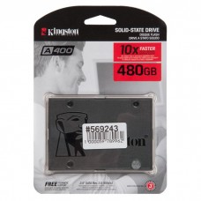 SA400S37/480G жесткий диск SSD 480Gb, SATA III, 2.5", Kingston A400