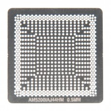 AM5200IAJ44HM трафарет для процессора Socket FT3 AMD A6-5200 2000MHz (2048Kb L2 Cache, AM5200IAJ44HM), 0.5