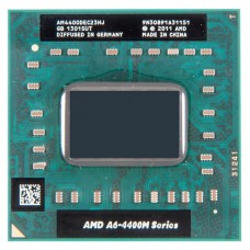 AM4400DEC23HJ процессор для ноутбука AMD A6 4400M Socket FS1 (FS1r2) 2.7 ГГц с разбора