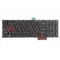 G9-592-78XZ клавиатура для ноутбука ACER Predator 17, 15, G9-591, 591R, G9-592, 593, G9-791, 792, G9-592, черная без рамки, с подсветкой, гор. Enter