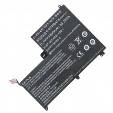 W740BAT-6 аккумулятор для ноутбука DNS Clevo W740, 11.1V, 4800mAh