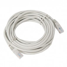 PP12-5M Патч-корд UTP Cablexpert PP12-5M кат.5e, 5м, литой, многожильный (серый)