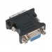 A-DVI-VGA-BK Переходник DVI-I-VGA Cablexpert A-DVI-VGA-BK, 29M/15F, черный, пакет