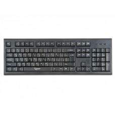 KB-8353U-BL Клавиатура Gembird KB-8353U-BL, USB, черный, 104 клавиши