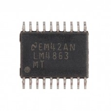 LM4863MT микросхема Texas Instruments TSSOP-20