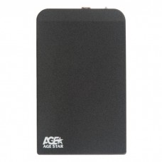 SUB2O1 (BLACK) контейнер для HDD 2.5"  SATA Age Star, USB 2.0, черный