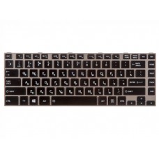 MP-11B33US6G50W клавиатура для ноутбука Toshiba Satellite L800, L830, C840, C840D, C845, C845D, L830, L835, L840, L840D, L845, L845D, M840, M845, P840, P840T, P845, P845T, черная с серой рамкой, гор. Enter