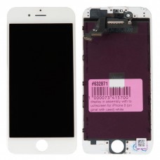 дисплей в сборе с тачскрином для Apple iPhone 6 (оригинал с разбора), белый