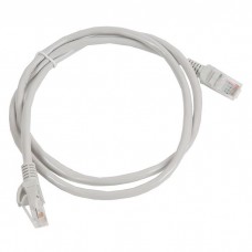 PP12-1m Патч-корд UTP Cablexpert PP12-1m кат.5e, 1м, литой, многожильный (серый)