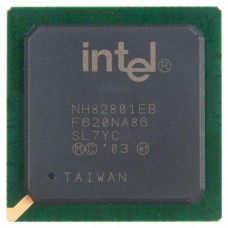 FW82801EB \ NH82801EB южный мост Intel SL7YC, с разбора