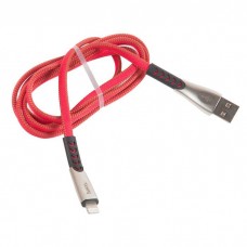 кабель USB u48 Superior speed Lightning, красный