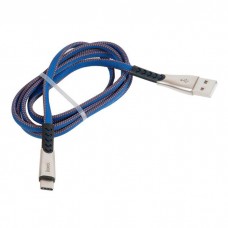 6957531088028 кабель USB u48 Superior speed Type-C, голубой