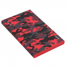 внешний аккумулятор HOCO b33A-20000 2 USB с дисплеем camouflage series (20000mAh), красный камуфляж