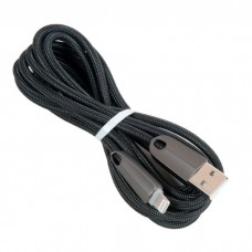 6957531074632 кабель USB HOCO u35 Space shuttle Lightning (L=2), черный