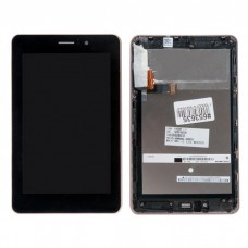 ME371MG дисплей в сборе с тачскрином и передней панелью для Asus FonePad 7 ME371MG-1i LCD MOD черные,светлая окантовка, оригинал