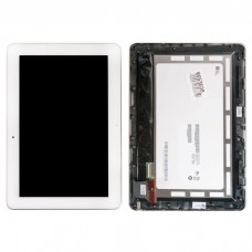 TF103C дисплей в сборе с тачскрином и передней панелью для Asus для Transformer Pad TF103C-1B белый