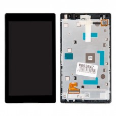 Z170MG дисплей в сборе с тачскрином и передней панелью для ASUS для ZenPad 7 Z170MG-1B черный,оригинал