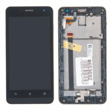 A502CG дисплей в сборе с тачскрином и передней панелью для Asus ZenFone 5 A502CG, оригинал