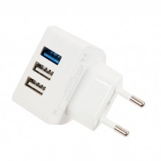 RP-U31 зарядное устройстыо REMAX 3.1A 3 USB Charger Moon RP-U31, белый