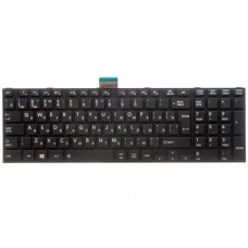 NSK-TV0GC клавиатура для ноутбука Toshiba Satellite C850, C850D, C855, C855D, L850, L850D, L855, L855D, черная с глянцевой рамкой, верт. Enter