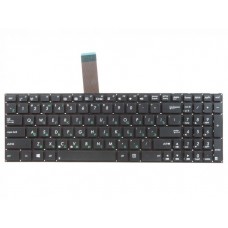 0KNB0-PE1RU13 Клавиатура для Asus K56, K56C, K56CA, K56CB, K56CM, K55XI V2, X550V, K550D, X550L, S56, S56C, S56A, S56CM [0KNB0-612BRU00] Black, No frame, bottom contacts, гор. Enter неисправное оборудование