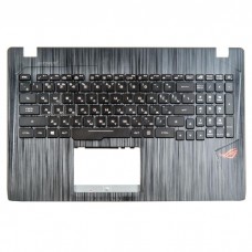 90NB0DX1-R30RU0 клавиатура для ноутбука Asus GL553ve с топкейсом, черная