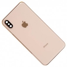 задняя крышка в сборе с рамкой для iPhone Xs Max, золотой