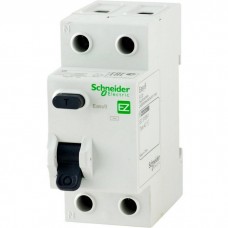 EZ9R34225 выключатель дифференциального тока (УЗО) 2п 25А 30мА AC EASY 9 Schneider Electric EZ9R34225