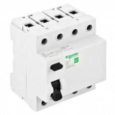 EZ9R34425 выключатель дифференциального тока (УЗО) 4п 25А 30мА AC EASY 9 Schneider Electric EZ9R34425