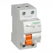 11454 выключатель дифференциального тока (УЗО) 2п 16А 10мА ВД63 АС Schneider Electric 11454