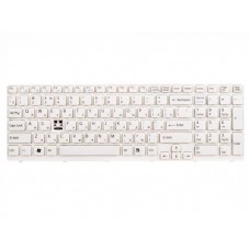 149028851 Клавиатура [для Sony для Vaio SVE1711] [149028851] White, White Frame, гор. Enter донор