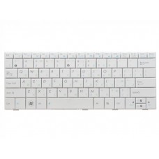 04GOA192KRU10-1 клавиатура для ноутбука Asus Eee PC 1001, 1001HA, 1005, 1005HA, 1008, 1008HA белая, на некоторых клавишах следы черной краски