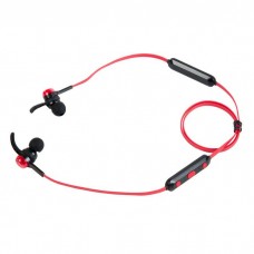 6957531095040 наушники BOROFONE беспроводные BE24 MaxRun Sports Wireless earphone, красный поврежденная упаковка