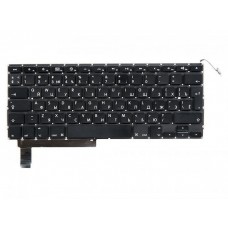 A1286-KB-RS клавиатура для Apple MacBook Pro 15 A1286, Mid 2009 - Mid 2012, Г-образный Enter RUS