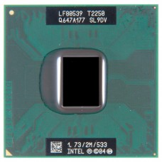 SL9DV процессор для ноутбука Intel Core Duo T2250 Socket M 1.73 ГГц RB